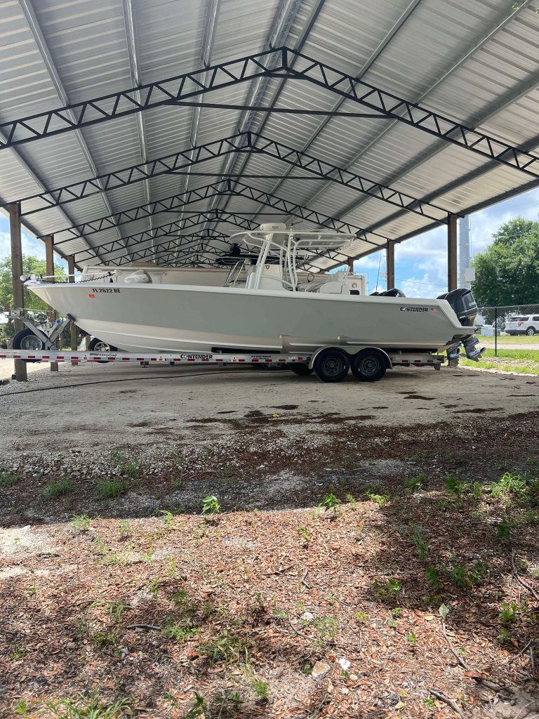 covered boat and rv storage